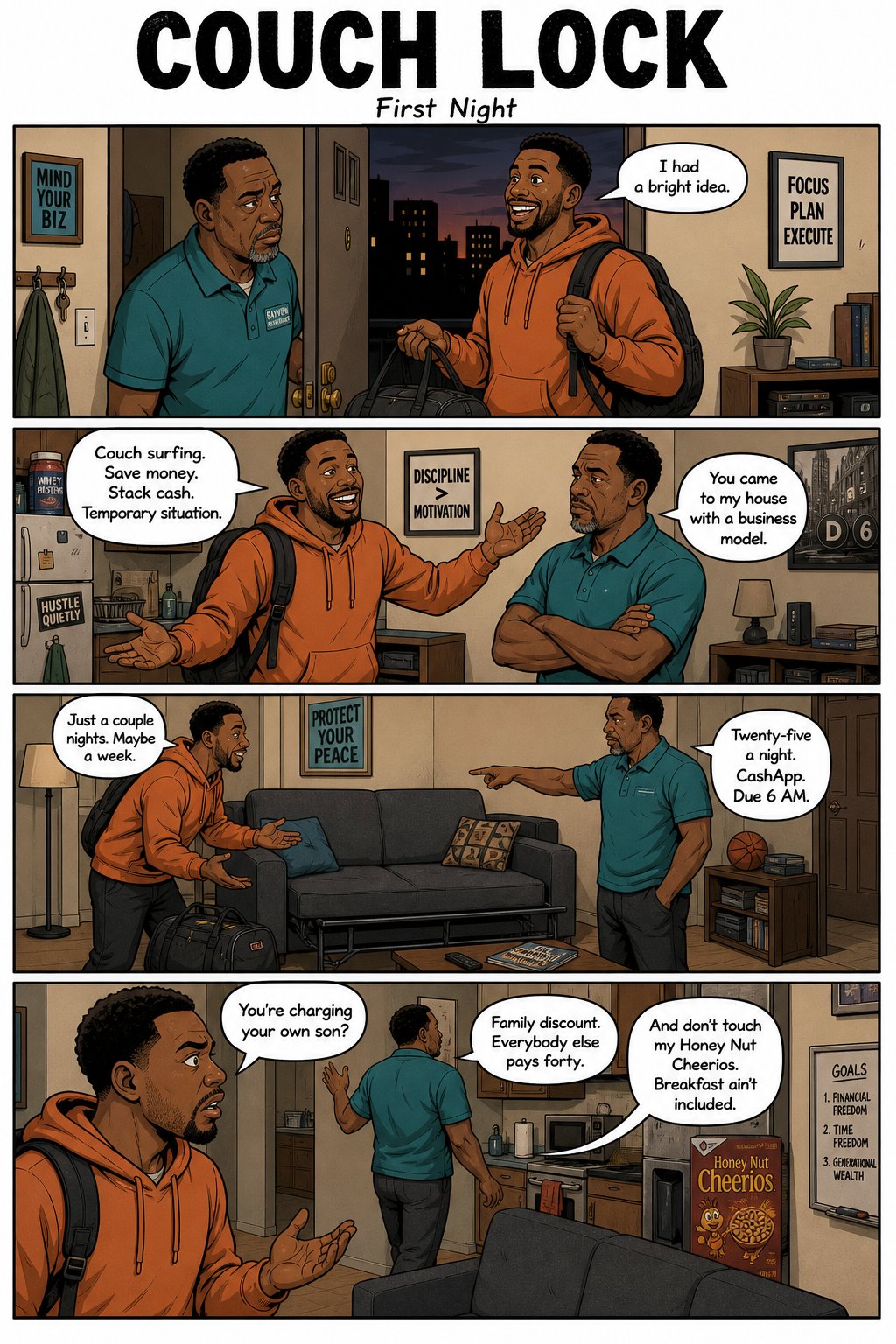 Couch Lock — First Night
